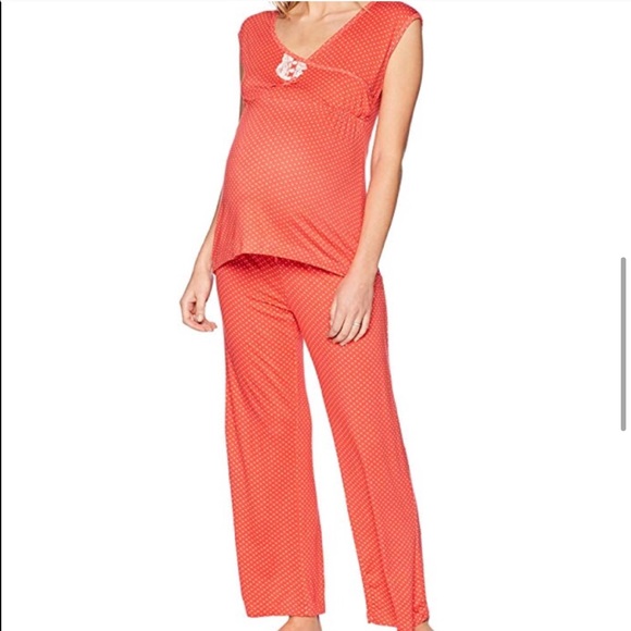 Lamaze 2pc Maternity Sleeveless Sleep Set Size M - Picture 6 of 8